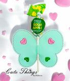 Butterfly Lolli/Pencil Holder