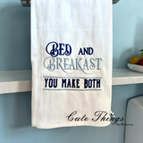 Bed And Breakfast You make Both