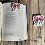 Bow With Stethoscope Magnet Bookmark