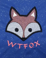 WTFOX DIGITAL Embroidery File 4x4, 5x7