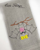 Bubblegum Bat DIGITAL Embroidery File, 4x4, 5x7, 6x10, 7x12,