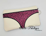 Double Sided Bikini Bag  DIGITAL Embroidery File, In The Hoop,