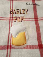 Barley Pop DIGITAL Embroidery File 4x4, 5x7