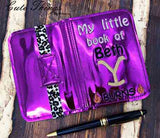 Notebook of Beth Burns Notebook Cover  DIGITAL Embroidery File, In The Hoop