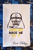 The DARKSIDE Made Me Do It