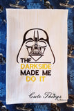 The DARKSIDE Made Me Do It