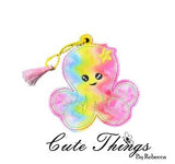 Cute Octopus DIGITAL Embroidery File, In The Hoop Bookmark, Ornament, Gift Bag Tag, Eyelet