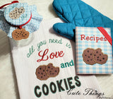 Cookie Bundle DIGITAL Embroidery File, In The Hoop, Jar Topper, 5x7 Applique Notebook Cover, Cookie Charm, All you need Cookie Applique