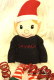 Savage Doll Shirt, 2 Sizes, In the hoop, DIGITAL Embroidery File