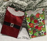 Santa and Elf Card Holder