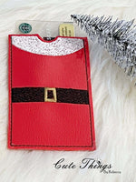 Santa and Elf Card Holder