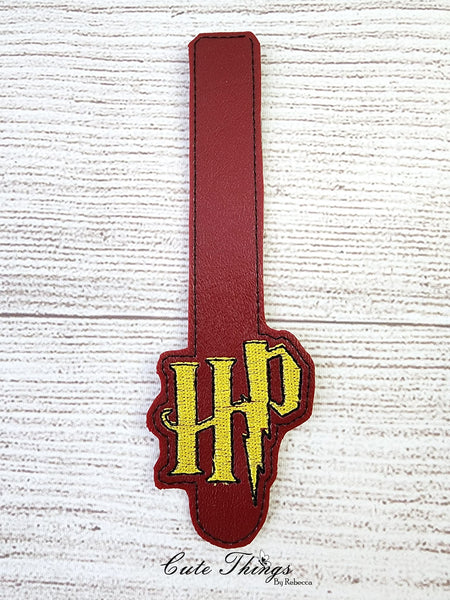 Harry Potter Wallet Tab 5x7 DIGITAL Embroidery File, Embroidery Design, In the Hoop