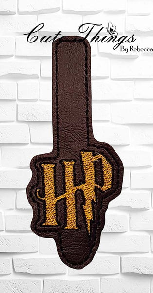 Harry Potter Vertical Tab 4x4 DIGITAL Embroidery File, Embroidery Design, In the Hoop