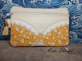 Double Sided Bikini Bag  DIGITAL Embroidery File, In The Hoop,