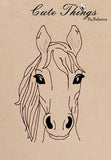 Horse DIGITAL Embroidery File, 4 sizes