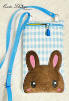 Bunny Peeker Applique Bag DIGITAL Embroidery File