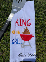 King of the Grill Applique