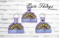 Sunflower Mom Snap Tab