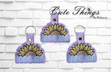 Sunflower Mom Snap Tab