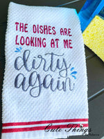 The Dishes are Looking at me Dirty again