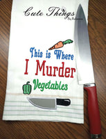 This is Where I Murder Vegetables