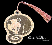 Sleeping Possum Bookmark/Ornament