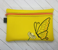 Butterfly with Flower 4x4 Bag Digital Download