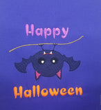 Happy Halloween Bat  DIGITAL Embroidery File 4x4, 5x7