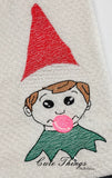 Bubblegum Elf DIGITAL Embroidery File, 4 sizes