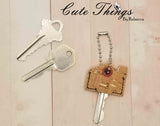 House Key Cover DIGITAL Embroidery File, In The Hoop Key Covers